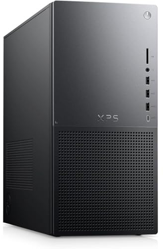 Dell XPS 8960 Desktop Computer Tower - 14th Gen Intel Core i9-14900K 24-Core Processor up to 6 GHz, 64GB DDR5 RAM, 512GB NVMe SSD, Intel UHD Graphics 770, Windows 11 Pro - Graphite Black