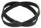 Jodriva 2 pezzi cinghia dentata for aspirapolvere 2M-150-6 perimetro 150mm larghezza 6mm denti 75 trasportatore sincrono for elettrodomestici Cinghia di trasmissione per aspirapolvere
