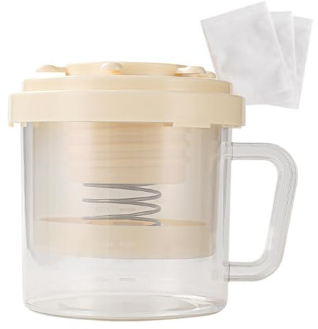 Yaourtière, Yaourtière Seb Multidélices, Yaourtière | Passoire À Yaourt Avec Couvercle | Kit Ménager Multifonction Pour La Fabrication De Fromages Maison Et De Jus De Fruits, Passoire À Yaourt