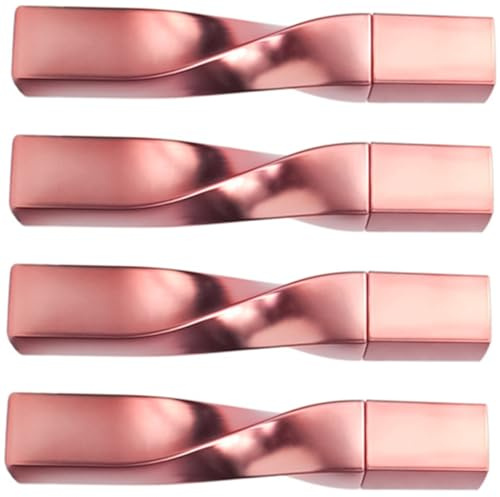 DECOMELODY 4 Stück Packung Leere Wimperntusche Tuben aus Kunststoff Nachfüllbar und Einfach zu Lagern 15ml Kapazität für Make Up und Weihnachten