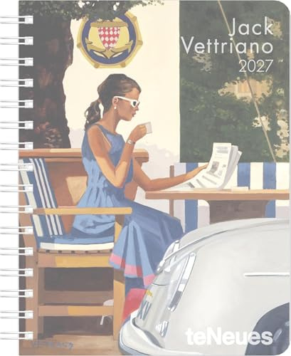 Jack Vettriano Diary 2027: Buchkalender 17x22 cm - Wochenplaner mit Kunstwerken von Vettriano, Schutzcover, internationalen Feiertagen & preforierten Notizzetteln für Kunstliebhaber | Buchkalender 17x22 cm - Wochenplaner mit Kunstwerken von Vettriano, Schutzcover, Feiertagen & Notizzetteln für Kunstliebhaber
