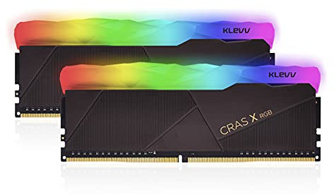 KLEVV CRAS X RGB XMP 2.0 Kit de Mise à Niveau de mémoire DDR4 3600MHz (2 x 16 Go)
