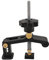 T Track Clamp, Aluminum Alloy Quick Release Hold Down Clamp, Adjustable Woodworking Chute Positioning Pressure Plate Tools, for 30/45 Type Slot (5 Ladder)