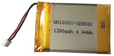 XINLANTECH 3.7 V 1200 mAh Akku Ersatz für Sony WH-1000XM3,WH-1000XM4,WH-XB900N,WH-H910N,WH-CH710N Bluetooth Wireless Headset SM-03 SP 624038 Batterie