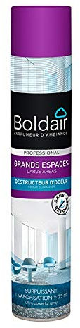 Lot de 3 Destructeurs d'odeurs Boldair Grands espaces
