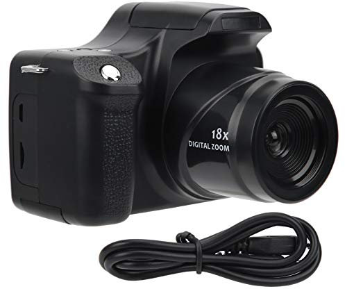 BTER - Cámara réflex Digital, Zoom de 18 cámaras Digitales HD de 24 MP con micrófono, Pantalla LCD de 3 y batería de 1500 mAh, cámara Digital de visión Nocturna de Larga Distancia Focal (#1)