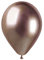 Busta 50 palloncini metallizzati in lattice naturale Premium Quality G120 (Ø 33cm / 13), oro rosa metallizzato