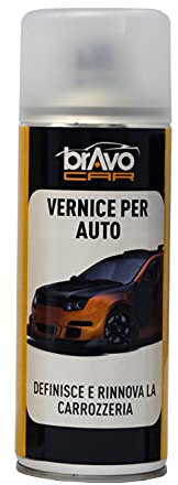 Nespoli Bravocar Vernice per Auto Trasparente Opaco 400ml
