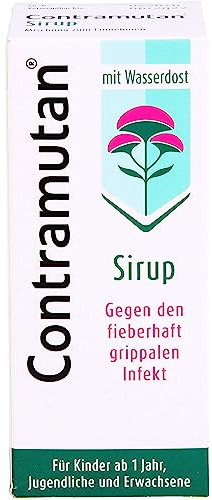 Contramutan® Sirup | bei Erkältung, Fieber & Schnupfen | ab 1 Jahr | 100 ml | Bei grippalem Infekt, mildert den Erkältungsverlauf, auch bei Kopf- & Gliederbeschwerden, homöopathisch & gut verträglich