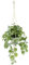 Flair Flower Tradescantiahängeampel mit Topf und Hängeampel Kunstpflanze Tradeskantie hängend Deko Girlande Pflanzenampel Grünpflanze Zimmerpflanze Kletterpflanze Efeuranke Efeu, ca. 80x40x30 cm