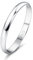 Diamday 925 Sterling Silber Ring Frauen Männer Schlicht Verlobungsring Polierte Trauring Hochzeit Glänzend Elegant Ring Silber Damen Ehering für Paar Simpel Damenring Herrenring Schmuck 2MM 57