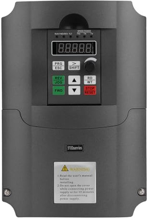VFD 7.5KW Motor Drive Variable Frequency Drive with Single Phase 220VAC Input 3-Phase 380VAC Output 7.5KW, Inverter, One Way Drive Sockets