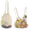 2Pcs String Bag, Net Fruit Bag, Reusable Mesh Produce Shopping Tote Handbag for Vegetables, Fruits, Commodities, Outgoing Travel