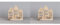 Rayher 62891505 Holzmotiv Häuser, FSCMixCred, 18-teilig, Weihnachtshaus, Weihnachtsdorf, Weihnachtsstadt, Natur (Packung mit 2)