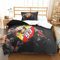 AAHARYA Moto Gp Racing Bedruckter Einzelbettbezug, Bettwäsche-Set, weicher Mikrofaser-Bettbezug mit Kissenbezügen, Einzelbett (135 x 200 cm)