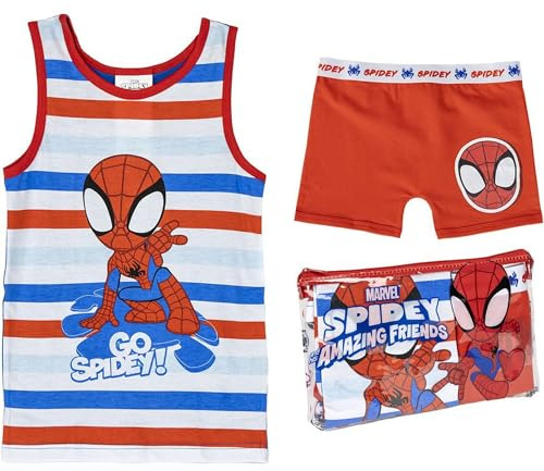 CERDÁ LIFE'S LITTLE MOMENTS Jungen Spidey Bib Tight Pyjamas Pajama Set
