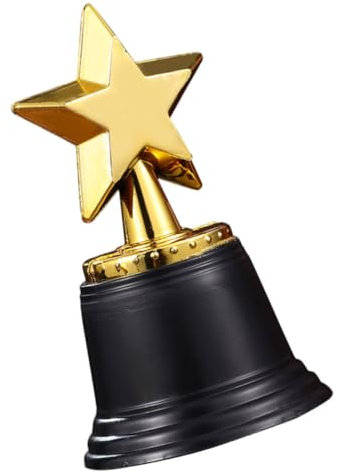 OFFSCH Star Trophy Plastic Trophy Cup for Winner Boys and Girls Party Decoration