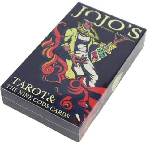 CKHOF JJBA Anime TarotCards, JoJo's Adventure: Stardust Crusaders Tarotdeck, 53 + 31 Stück