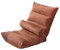 Folding Floor Gaming Chair, Floor Chair with Backrest, 4 Position Upholstered Adjustable Floor Beanbag with Breathable Cotton and Skin Friendly Flannel, Suitable for Adults and Children, Great for Rea