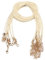 10 Stück 1.5mm Geflochtene Gewachste Halskette Mit Anhängerschlaufe Ösen Lederband Kette mit Verschluss Lederband Kette Ohne Anhänger für DIY Handwerk Basteln Schmuckherstellung,Beige