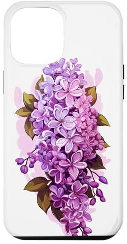 iPhone 12 Pro Max Lilac Flowers Case