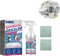 Spray descalcificador de baño, descalcificador de baño, limpiador de manchas Stubborn, limpiador de espuma de baño, potente agente limpiador de burbujas, limpiador de burbujas todo uso