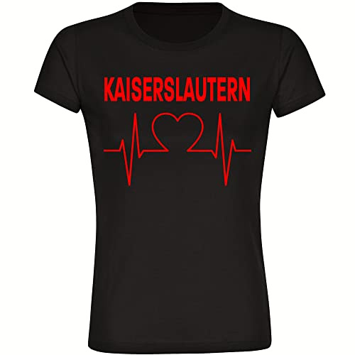 multifanshop Damen T-Shirt - Kaiserslautern - Herzschlag