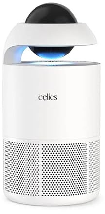 Celics Air Purifier, HEPA Filter 14, UV with Air Quality Indicator, Area Cover upto 2800 SQ FT, 99.9% Germ Removal with CI & Wifi