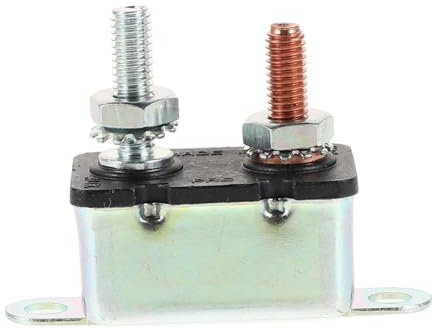 Gatuida Récepteur 30 a À Réinitialisation Automatique Mini Pour Automobile Camping-car Marine Avec Accessoires De Montage