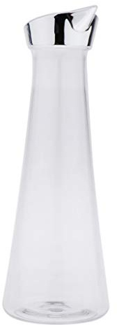1Pc Cold Water Pitcher Plastic Juice Carafe Teapot with Lid Household 1.4L, Clear