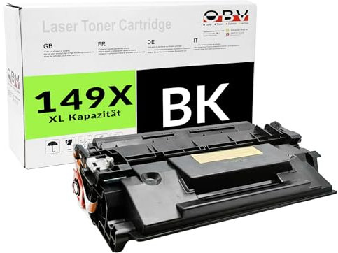 OBV 149A kompatibler Toner als Ersatz für HP w1490a für LaserJet Pro 4001 4002 4003 4004 MFP 4101 4102 4103 4104 (Nicht für HP+ Drucker) - schwarz