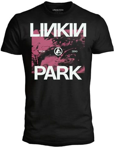 Linkin Park T Shirt from Zero. Maglietta Ufficiale Unisex. Maglia Regular in Cotone Adulto Ragazzo
