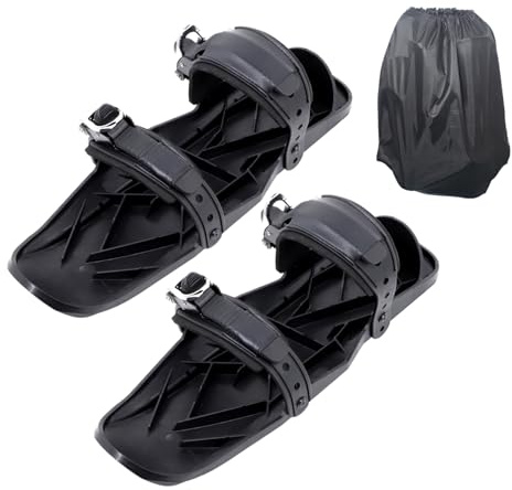 Schneeschuhe für Damen – Leichte und verstellbare Skibindung mit rutschfestem Design, langlebiger Konstruktion und bequemen Riemen | Kompaktes Skizubehör für Männer, Jugendliche und E