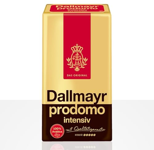 Dallmayr Prodomo intensiv 12 x 500g gemahlener Kaffee, Filterkaffee