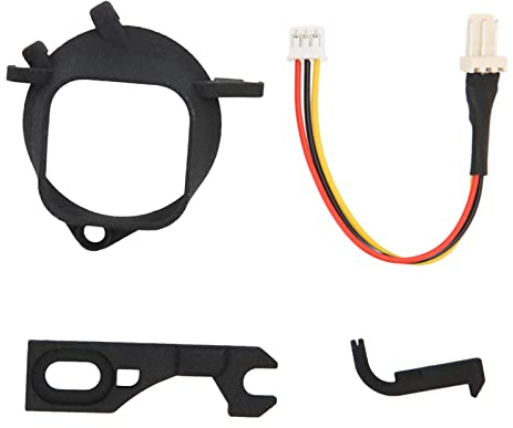 Yechiry Dreamcast DC 3D Print Mount Kit for Mini Brushless Cooling Fan, Silent Premium Console Fan Accessory for USB GDROM and GDEMU Emulators, ABS Material