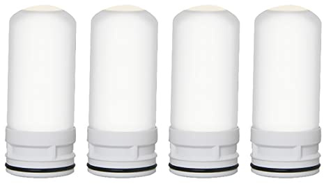 Xinsheinelry 4 Piezas de Repuesto para Grifo de cerámica, Filtro de Agua para Grifo, Cartucho purificador, Regalo Duradero para hogar, Cocina, hogar, Filtro doméstico fácil de Usar