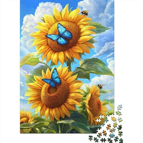 1000Stk Blume Falter Biene Erwachsene Puzzle Geschenk