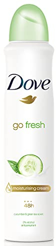 Dove Go Fresh Gurke Anti Transpirant Deodorant Spray für Frauen 250 ml