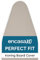 Encasa XO Ersatzbügeltischbezug mit extra dickem 4-mm-Filzpolster - Beige - einfarbig Baumwolle, elastisch, (Passt zu X-Large Standardbrettern von 135x45 cm) Wärmereflektierend