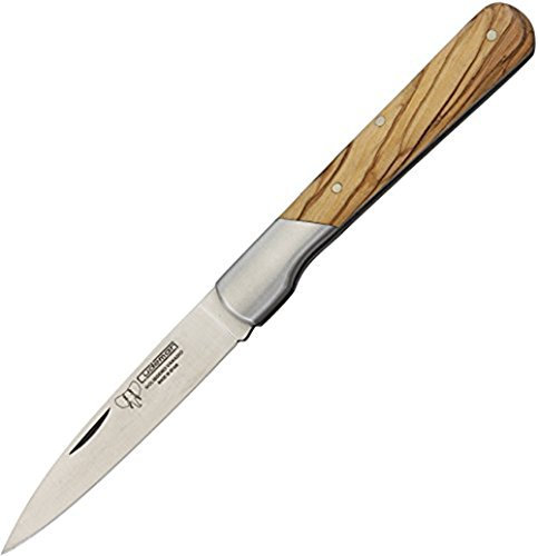 Cudeman Navaja 409-L VENDETTA Hoja de 9 cm Plegable Mango en Madera de Olivo Virola Alpaca