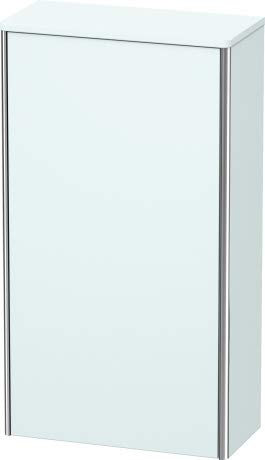 Duravit XSquare Halbhochschrank 50,0x23,6 cm, 1 Tür, Anschlag rechts, 2 Glasfachböden, Farbe (Front/Korpus): Leinen - XS1303R7575