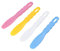 SUPVOX 4Pcs Assorted Color Plastic Lab Spatula Set, Heat-Resistant Mixing Tools for Impression Material and Alginate, Easy to Hold and Clean