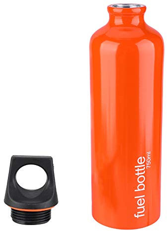 01 Bouteille de Stockage de Carburant, Le Stockage de l'essence Peut Le Carburant Fini sans Couture n'est Pas Facile à volatiliser pour Stocker de l'alcool Liquide pour Le Camping, la