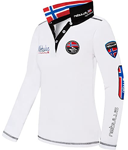 Nebulus Polo Sweater BENTY, Damen, Pullover, Pulli, Shirt (W084)