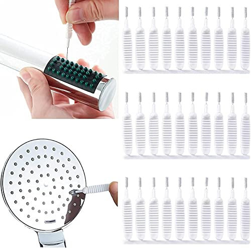 bluesa 30 Gap Anti-Clogging Cleaning Brush, Shower Head Cleaning Brush, Extra Long Pipe Cleaners, Straw Cleaning Brush for Tumbler, Sippy Cup, Bottle And Tube