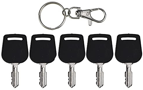 JEENDA Rasenmäher Zündschalter Schlüssel 532140403 48 340 01-S Kompatibel mit Husqvarna John Deere Sears Craftsman Cub Cadet AYP MTD Toro Ariens Gravely Kohler Murray Rasenmäher Traktor (5)