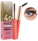 YUN 4D Seidenfaser Wimperntusche Schwarz,Natürliche wasserfeste,wischfeste Wimperntusche,Natürliche Verdickung,Verlängerungs-Mascara,Luxuriös aussehende Wimpern für den ganzen Tag