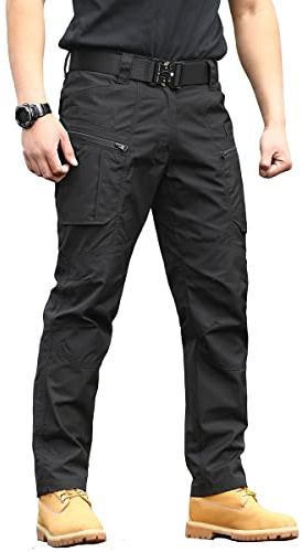 CARWORNIC Herren Taktische Hose wasserdichte Cargo Hose Militär Outdoorhose