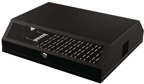 Techly Professional 365177 Armadio a Muro 19 8 unità Nero Nero