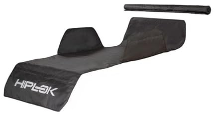 Hiplok RIDE SHIELD - Car Boot Protector/Boot Liner - Black. Padded, Water-Repellent, Toughened Nylon. Keep Car Clean & Protect Bike Paintwork